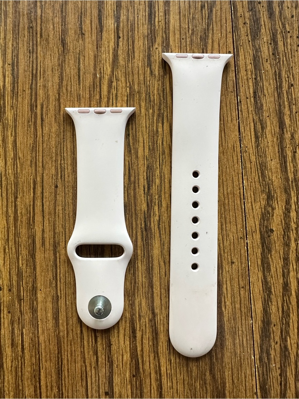 Apple Silicone Sport Watch Band in Soft Pink